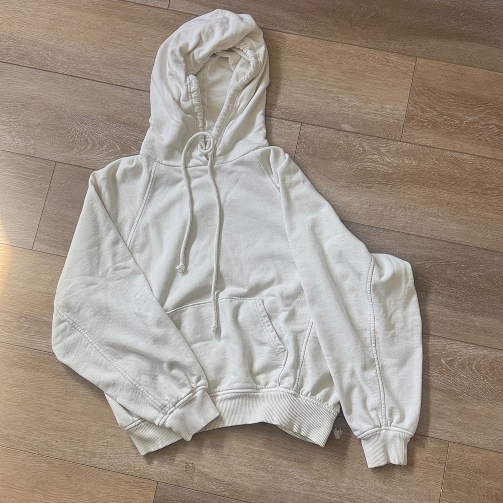 Madewell Soft White Sweatshirt